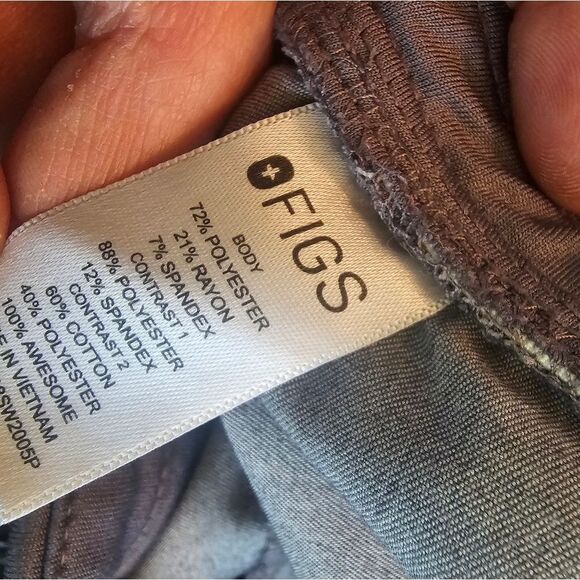 Figs Jogger Scrubs Sz Large Petite With 26" Inseam, Excellent Condition - Picture 5 of 6